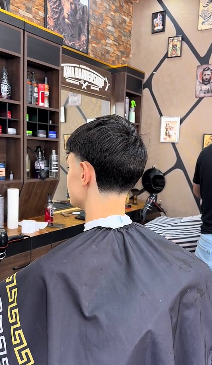 Sauberer Herrenhaarschnitt bei Awa Barbershop in Renningen